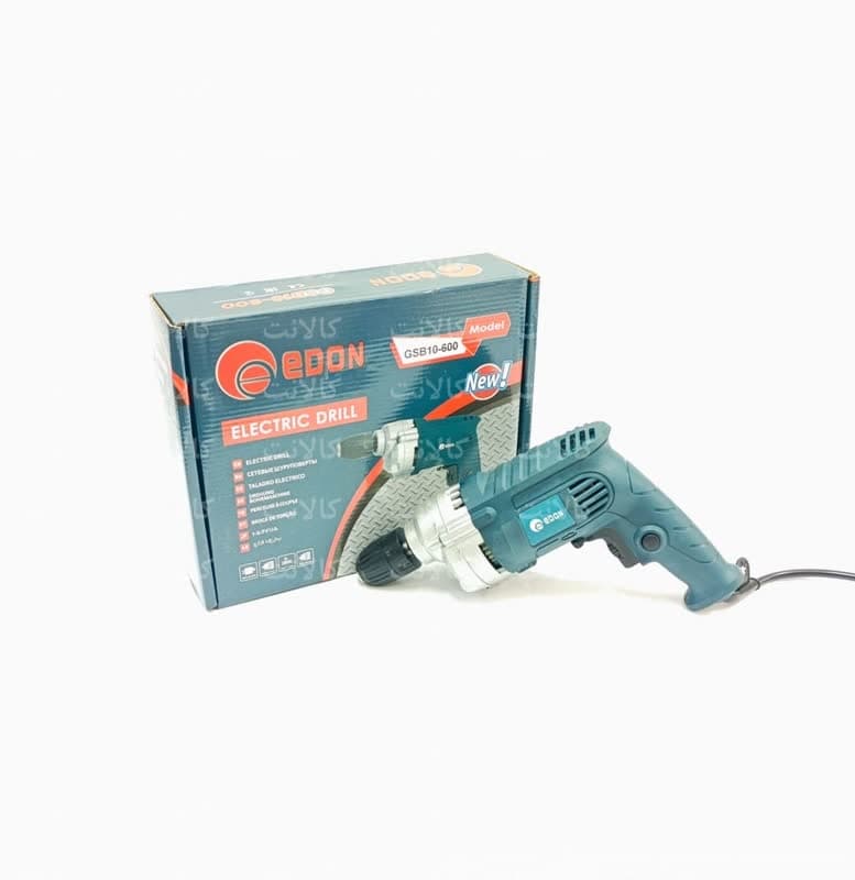 دریل 10 میلی متر اتومات نیم تنه فلزی ادون GSB10-600
