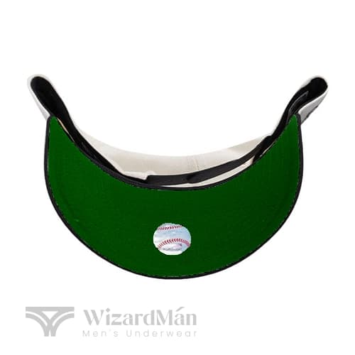 کلاه کپ (لبه دار) نیو ارا New Era مدل New York Yankees 9FORTY Adjustable سفید مشکی — تصویر ۴