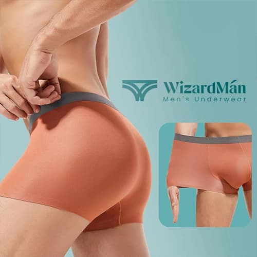 شورت مردانه ابریشم شیشه ای پادار کلوین کلاین وارداتی آنتی باکتریال — تصویر ۴