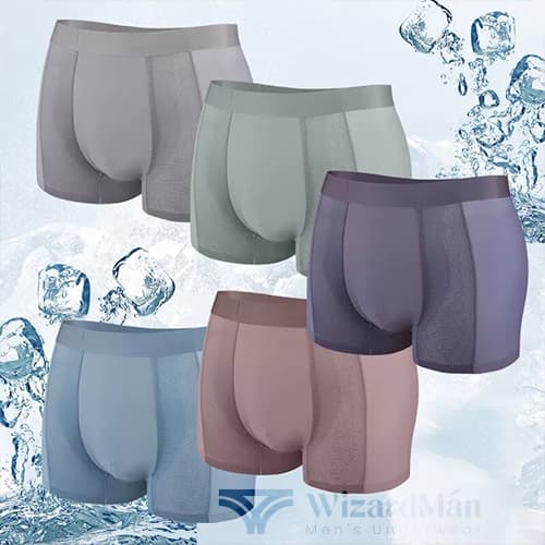 شورت مردانه ابریشم تنفسی پارچه مشبک پادار کلوین کلاین وارداتی آنتی باکتریال — تصویر ۶
