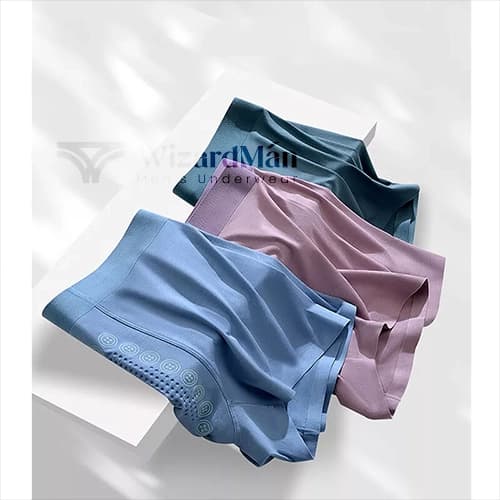 شورت مردانه ابریشم مگنت دار(ماساژور) پادار کلوین کلاین وارداتی آنتی باکتریال — تصویر ۴
