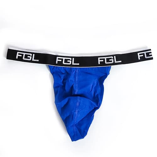 شورت مردانه لامبادا اورجینال FGL بیکینی فانتزی آبی کش پهن