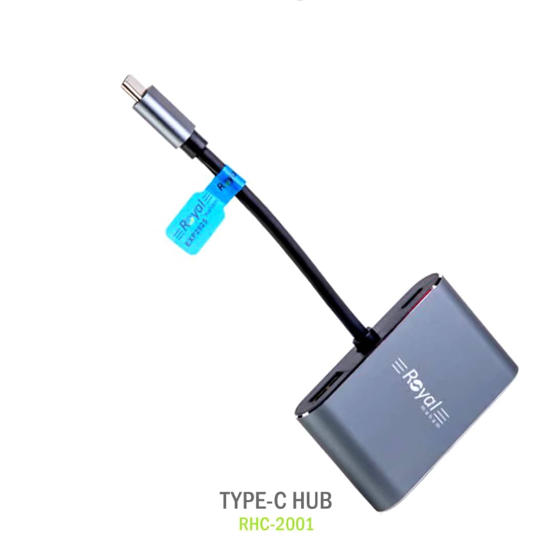 هاب 4 پورت TYPE-C مدل ROYAL RHC-2001