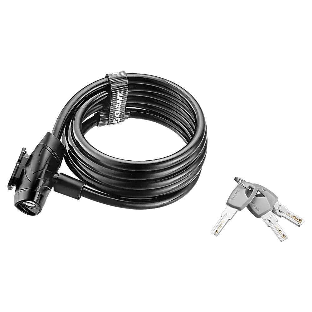 قفل دوچرخه جاینت مدل GIANT FLEX KEY CABLE LOCK 8x1800MM — تصویر ۵
