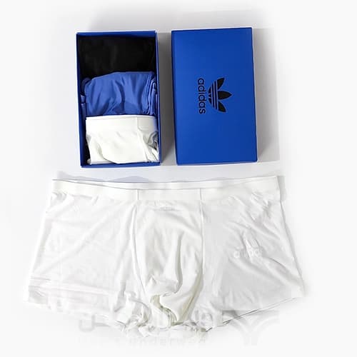 پک پرمیوم 3 تایی شورت مردانه ابریشم یخی آدیداس adidas اورجینال باکسر بریف Premium — تصویر ۳
