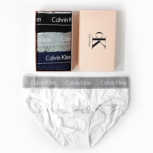 پک پرمیوم 3 تایی شورت مردانه کلوین کلاین CALVIN KLEIN اورجینال اسلیپ Premium — تصویر ۴