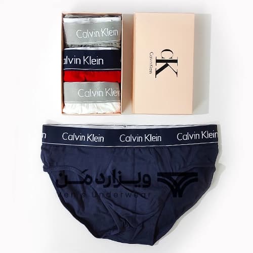 پک پرمیوم 3 تایی شورت مردانه کلوین کلاین CALVIN KLEIN اورجینال اسلیپ Premium — تصویر ۷