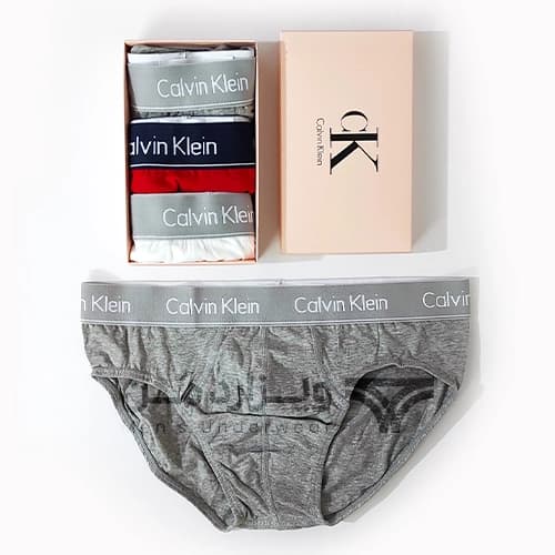 پک پرمیوم 3 تایی شورت مردانه کلوین کلاین CALVIN KLEIN اورجینال اسلیپ Premium — تصویر ۶
