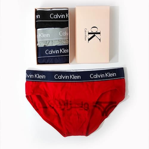 پک پرمیوم 3 تایی شورت مردانه کلوین کلاین CALVIN KLEIN اورجینال اسلیپ Premium — تصویر ۵