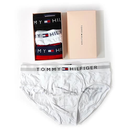 پک پرمیوم 3 تایی شورت مردانه تامی هیلفیگر Tommy Hilfiger اورجینال اسلیپ Premium — تصویر ۵