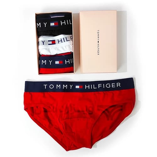 پک پرمیوم 3 تایی شورت مردانه تامی هیلفیگر Tommy Hilfiger اورجینال اسلیپ Premium — تصویر ۳