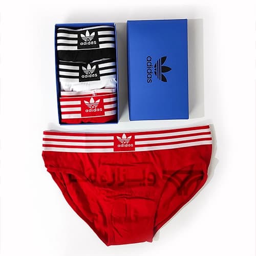 پک پرمیوم 3 تایی شورت مردانه آدیداس adidas اورجینال اسلیپ Premium — تصویر ۲
