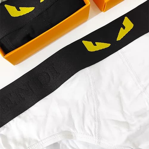 پک پرمیوم 3 تایی شورت مردانه فندی Fendi اورجینال اسلیپ Premium — تصویر ۹