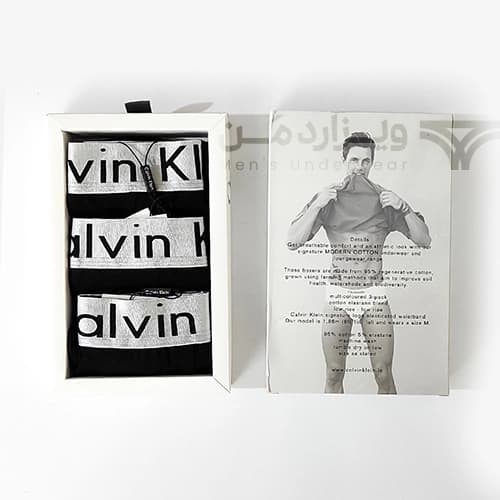 پک لاکچری 3 تایی شورت مردانه کلوین کلاین CALVIN KLEIN اورجینال اسلیپ ترک سفارش اروپا — تصویر ۶