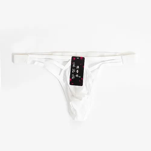شورت مردانه فانتزی لامبادا (Bikini) حریر وارداتی جلوبنددار — تصویر ۴