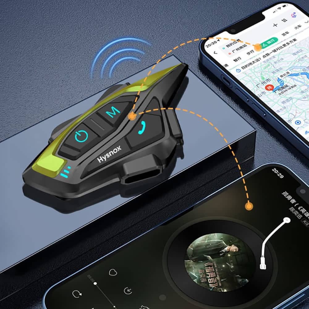هندزفری بلوتوث مخصوص کلاه کاسکت SHARCK 02