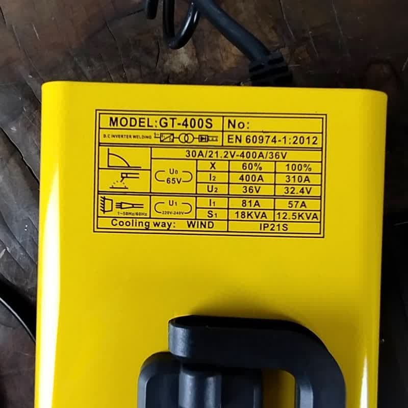 دستگاه جوش اینورتر 400 آمپر اتاق متوسط نمایشگر بزرگ اینتیمکس GT-400S — تصویر ۴