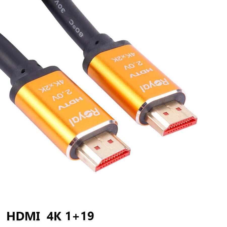 کابل HDMI رویال 4K V2.0 19+1 طول 15 متر