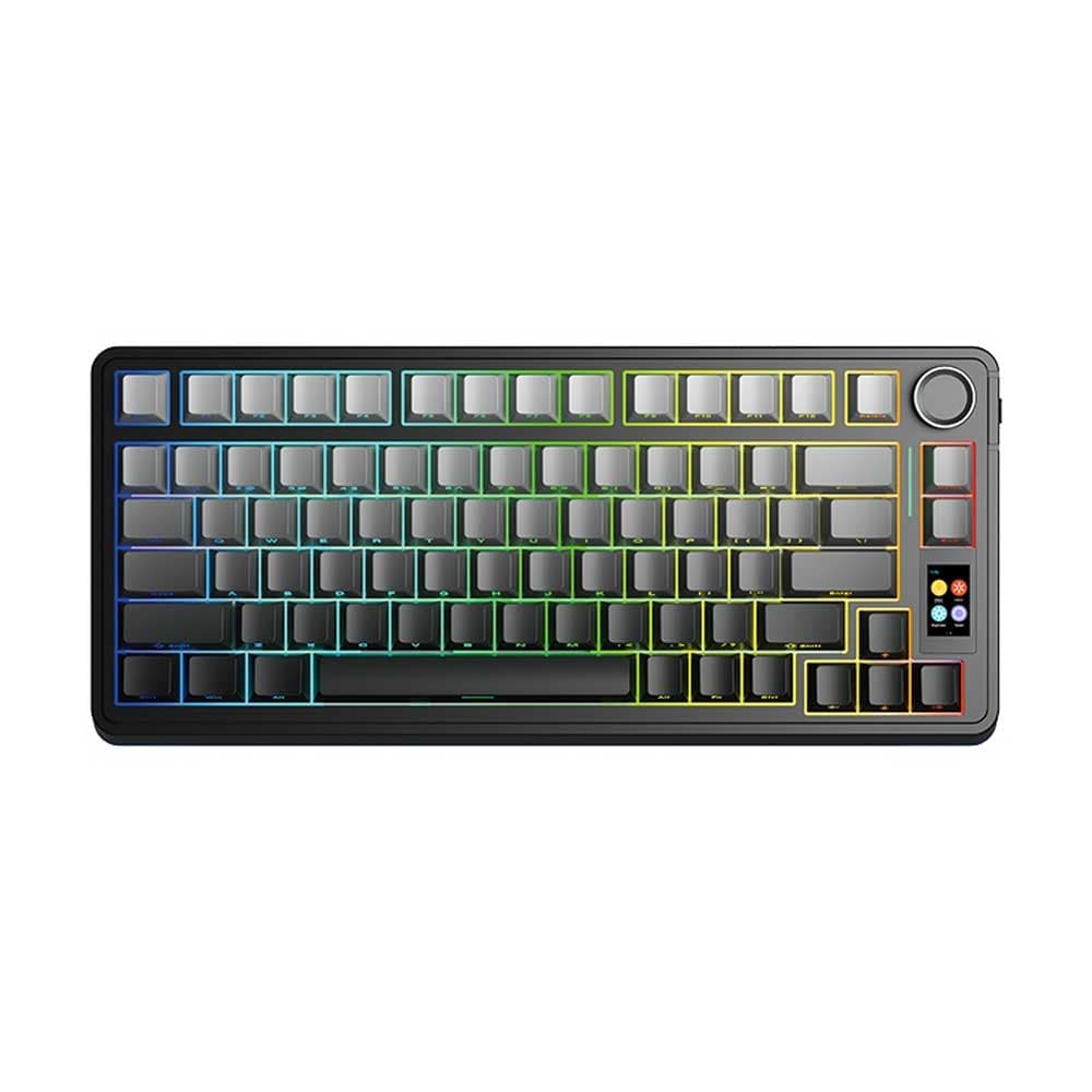کیبورد مکانیکال AULA S75 PRO ( رنگ کلید گرادیانت خاکستری ) سوییچ SEIYA