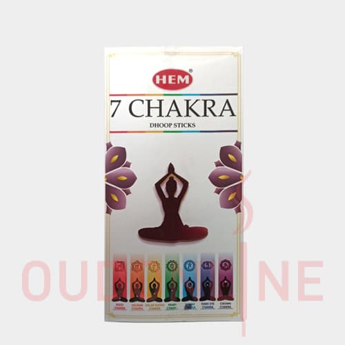 عود خوشبو کننده دوپ هم HEM مدل سون چاکرا (هفت چاکرا) Seven chakra
