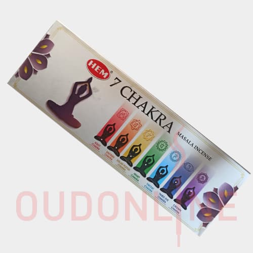 عود خوشبو کننده شاخه ای هم HEM مدل سون چاکرا (هفت چاکرا) Seven chakra