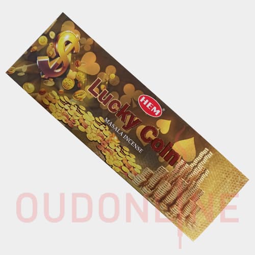 عود خوشبو کننده شاخه ای هم HEM مدل لاکی کوین (سکه شانس) Lucky coin