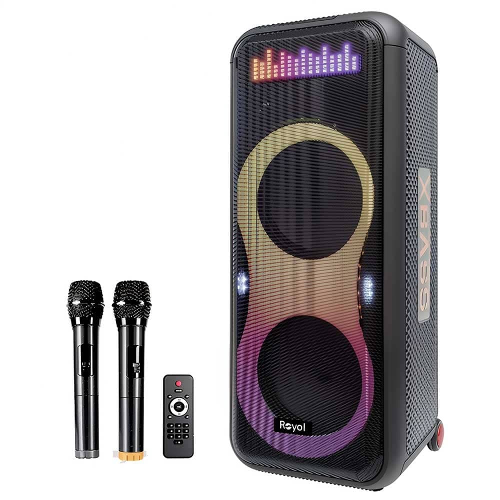 اسپیکر پارتی باکس رویال ROYAL RSP-1015 Double 10inch 80W