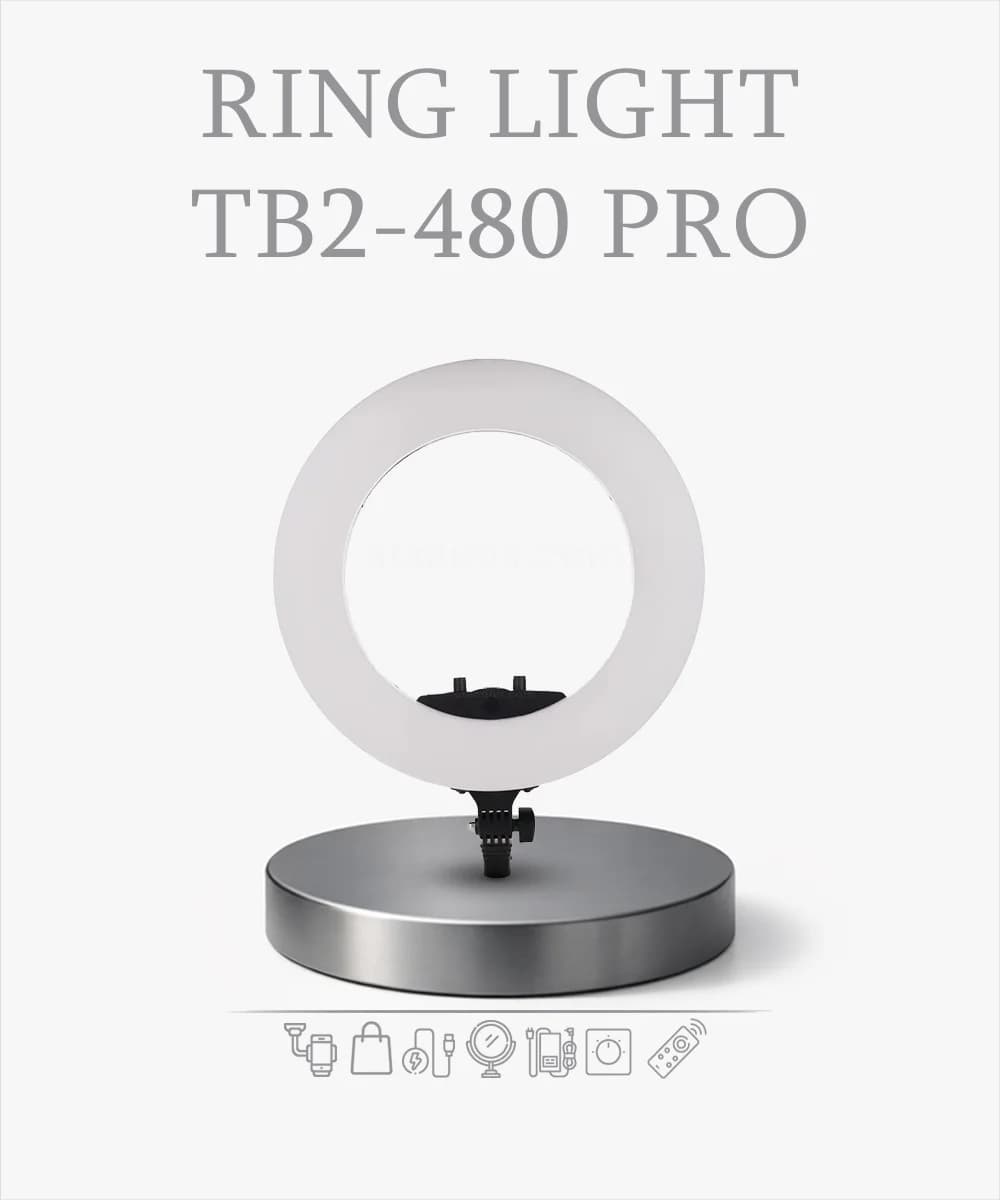 رینگ لایت تی بی تو | Ring Light Tb2 – J.T480PRO(اصل + گارانتی)