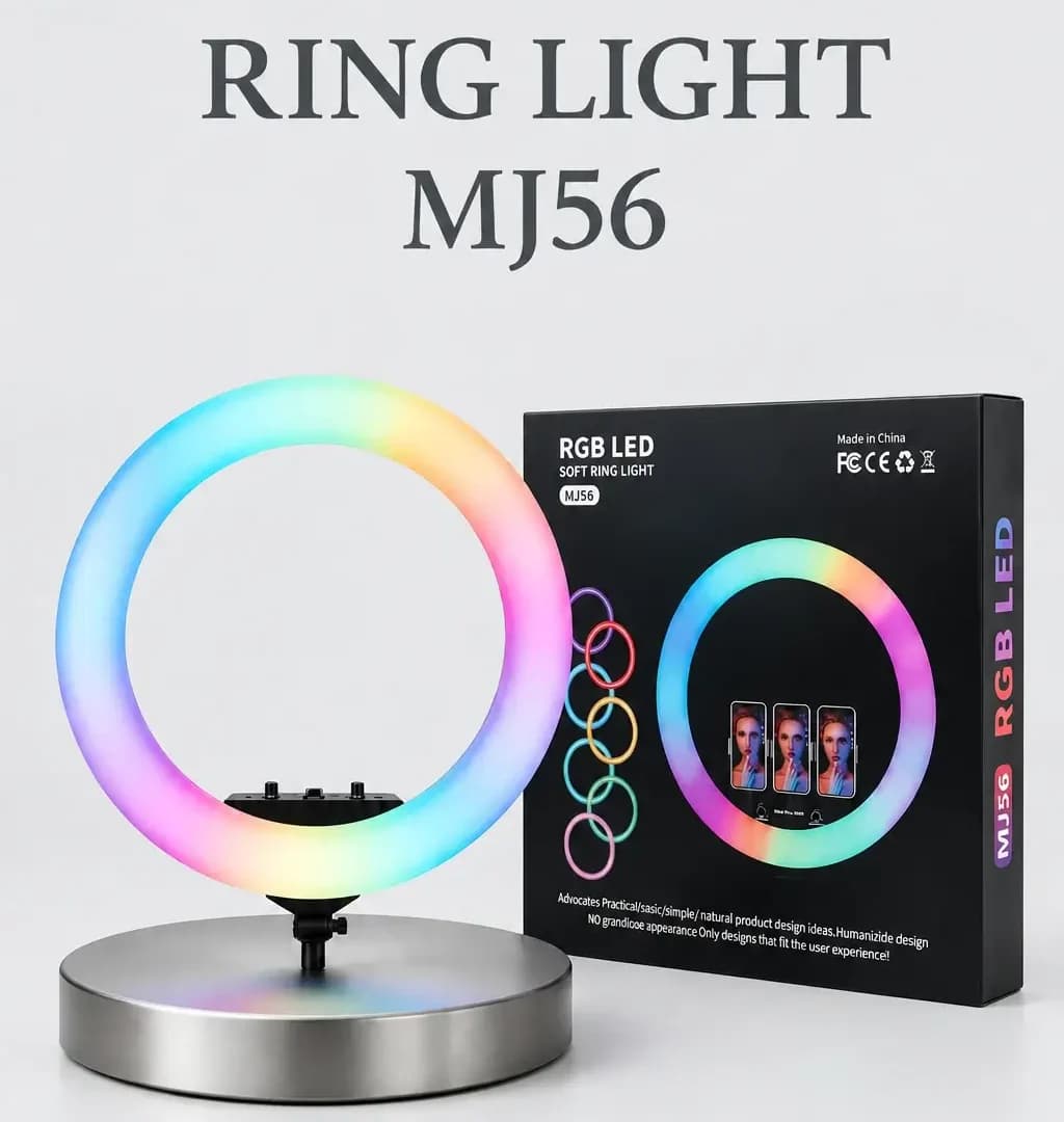 رینگ لایت مدل Ring Light MJ56 — تصویر ۲