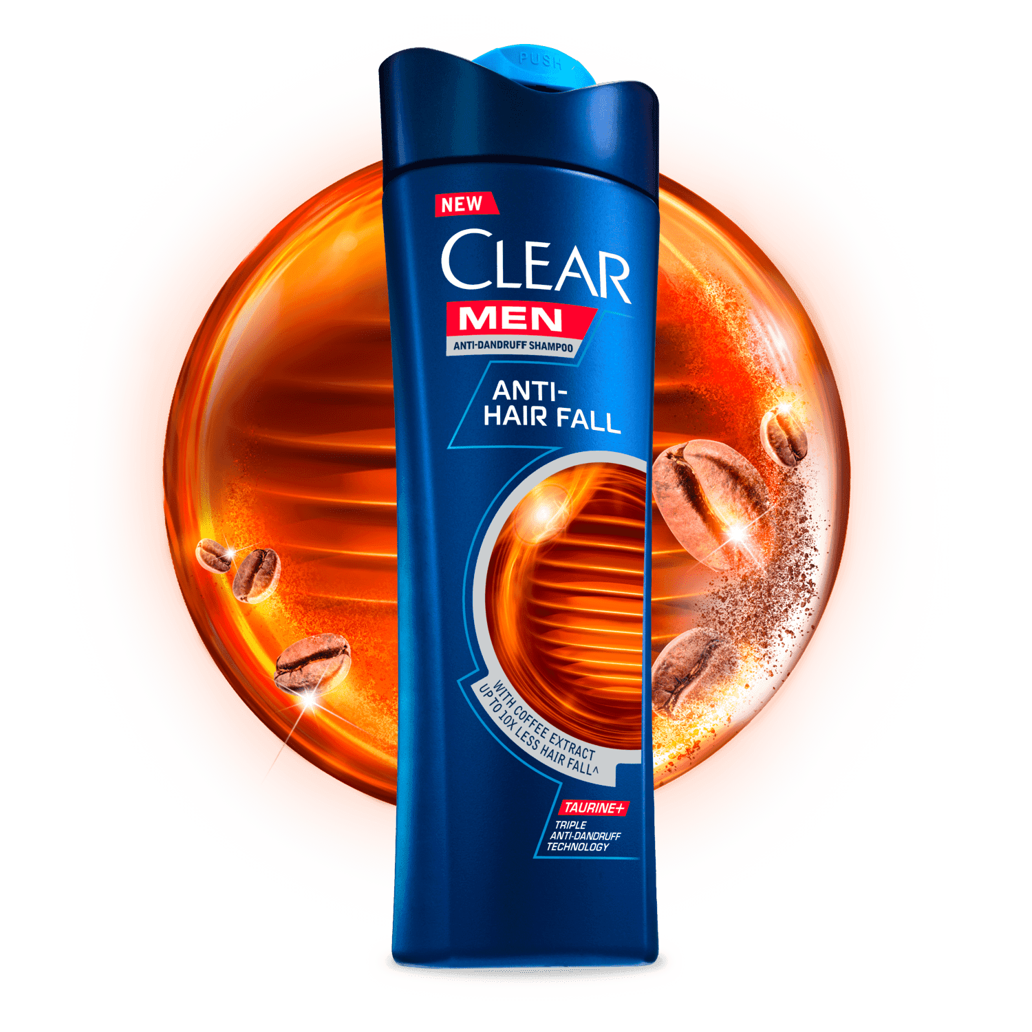 شامپو کلیر ضد ریزش مو همراه با عصاره قهوه 320 میل Clear Anti Hair Fall Shampoo — تصویر ۲