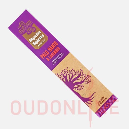 عود خوشبو کننده شاخه ای هاری دارشان Hd(HARI DARSHAN) مدل میستیک اسپریت پالو سانتو لوندر Mystic spirit palo Santo&