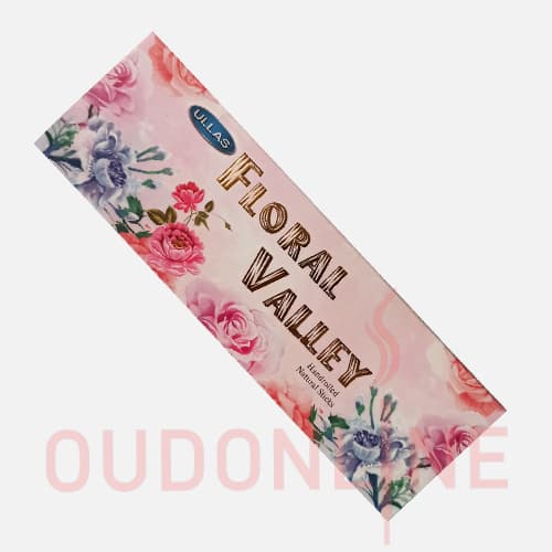 عود خوشبو کننده شاخه ای اولاس Ullas مدل فلورال ولی ( دره گل) Floral valley