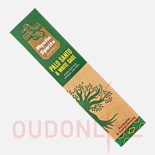 عود خوشبو کننده شاخه ای هاری دارشان Hd(HARI DARSHAN) مدل میستیک اسپریت پالو سانتو وایت سیج Mystic spirit palo Santo& white sage