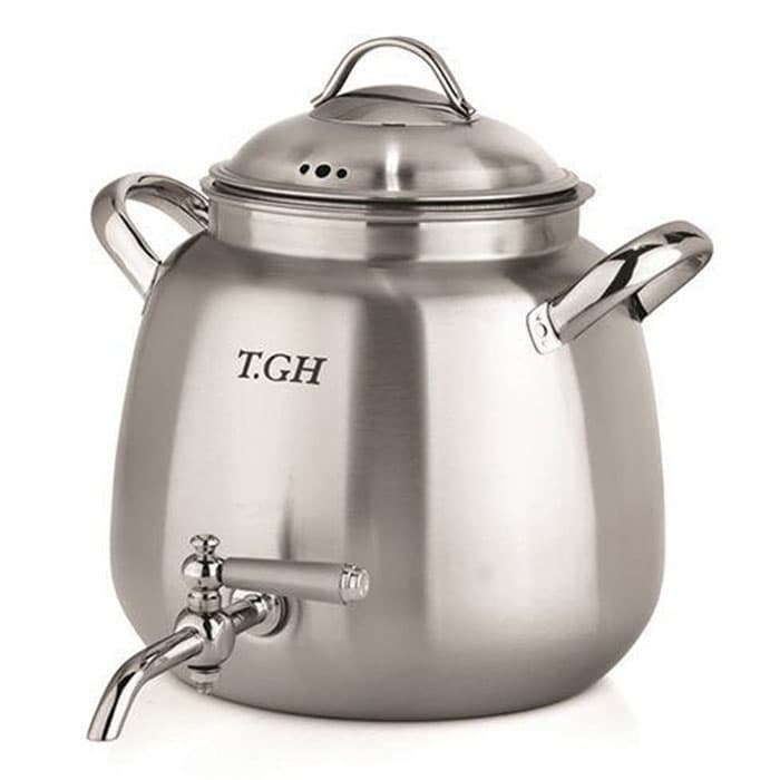 کتری قیطاسی T.GH مدل پاسارگاد 5/5 لیتری شیردار مات کد TGH-6002