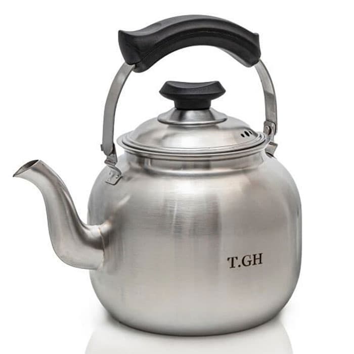 کتری قیطاسی T.GH مدل بیستون 3/5 لیتری لوله دار مات کد TGH-4008