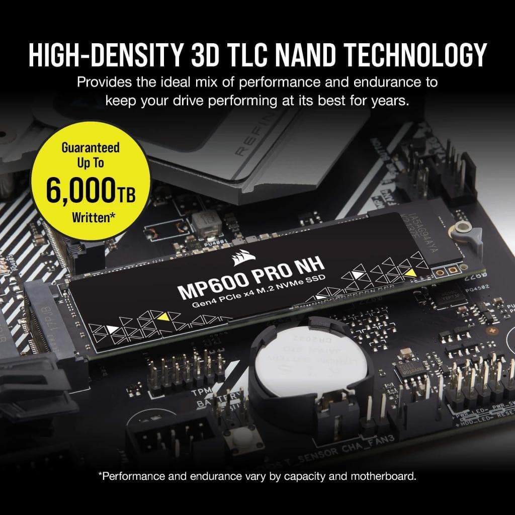 اس اس دی اینترنال کورسیر مدل SSD CORSAIR MP600 PRO NH Gen4 500GB ظرفیت 500 گیگابایت — تصویر ۵