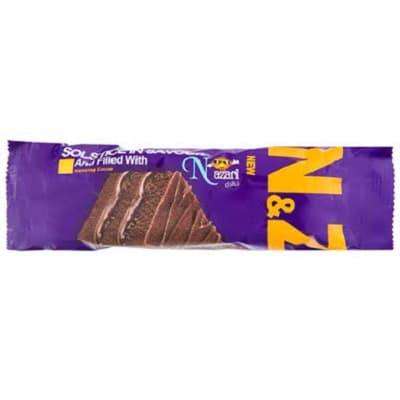 کیک اسفنجی سه لایه با کرم کاکائو نظری N&Z