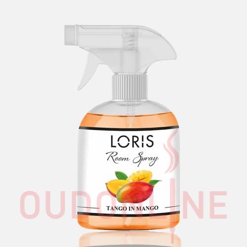 اسپری خوشبو کننده هوا لوریس LORIS مدل انبه منگو (mango) حجم 500 میلی لیتر