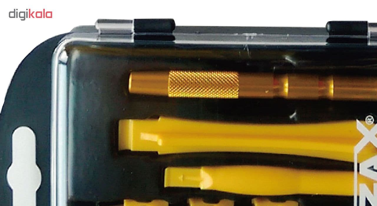 مجموعه 23 عددی پیچ گوشتی تعمیرات کنزاکس مدل KMR-123 — تصویر ۳