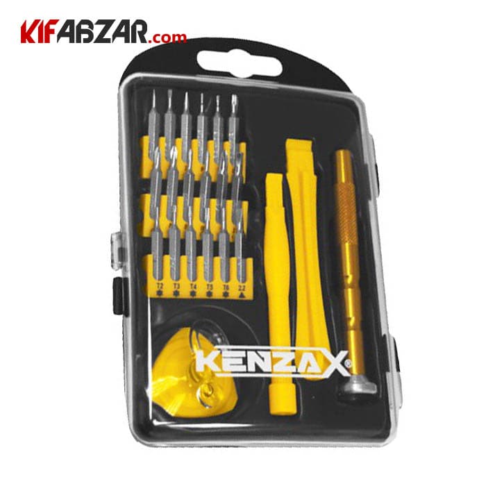 مجموعه 23 عددی پیچ گوشتی تعمیرات کنزاکس مدل KMR-123 — تصویر ۷
