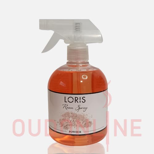 اسپری خوشبو کننده هوا لوریس LORIS مدل پودر powder حجم 500 میلی لیتر