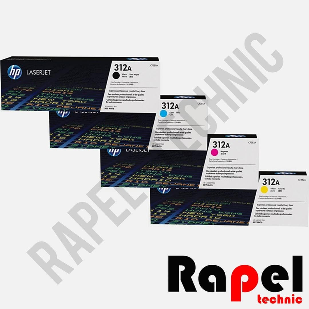 کارتریج ست چهار رنگ 312A (گارانتی دار) HP | مناسب Mfp M476