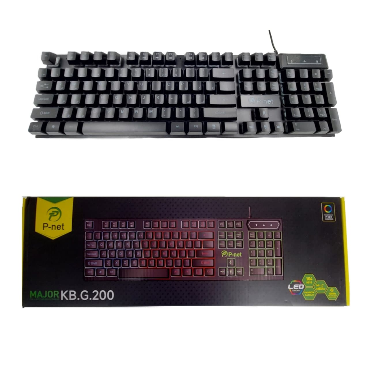 کیبورد گیمینگ پی نت P-net KB.G.200
