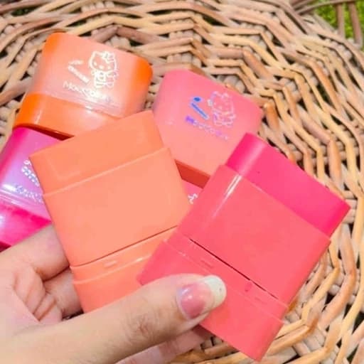 رژگونه استیکی رژ گونه کیتی کیوت پینترستی پیگمنت عالی و رنگبندی جذاب قابل استفاده برای لب چشم — تصویر ۴