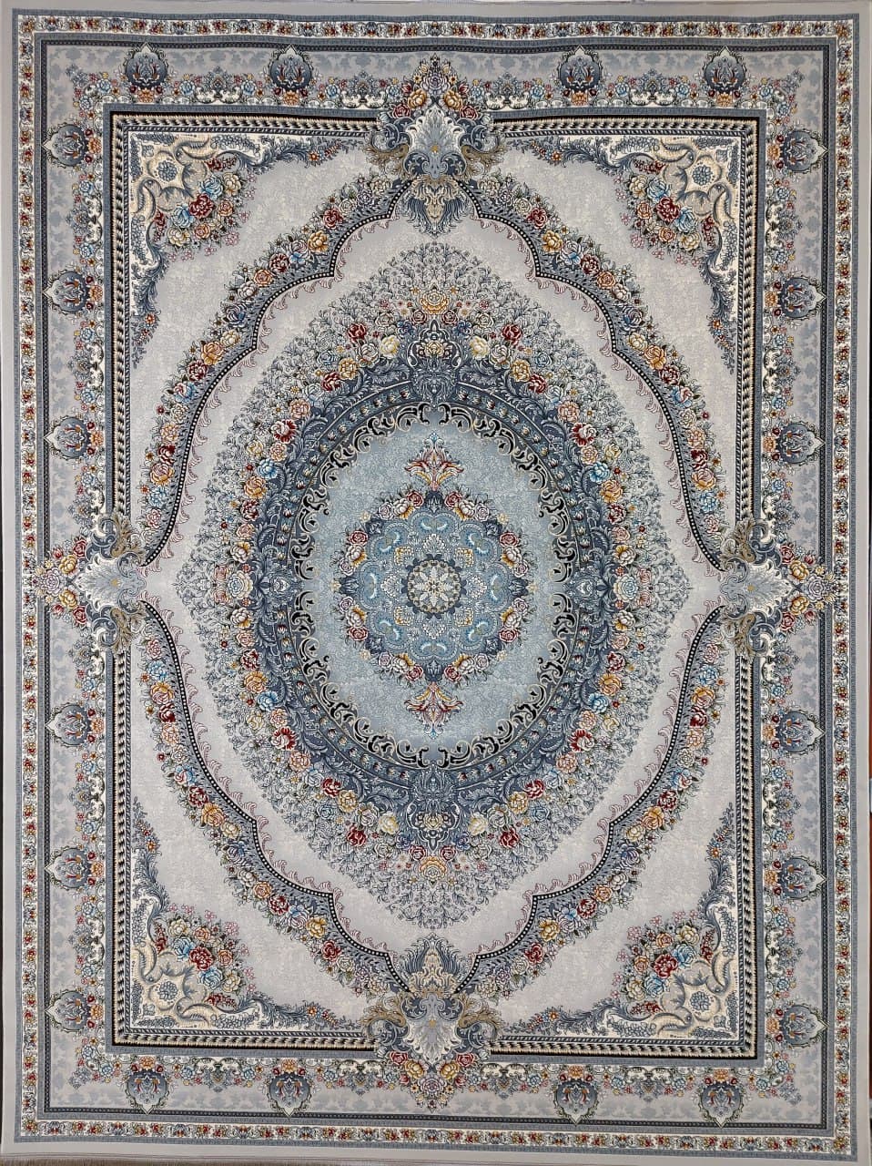 فرش ۷۰۰ شانه نقشه ارمغان سیلور
