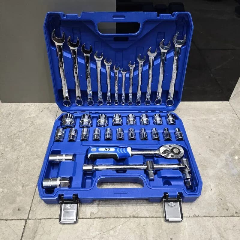 جعبه بکس و آچار 37 عددی اوکی OK-37PCS — تصویر ۵