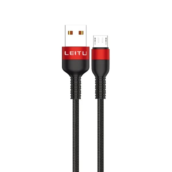 کابل تبدیل USB به MicroUSB لیتو مدل LD-5 طول 1 متر