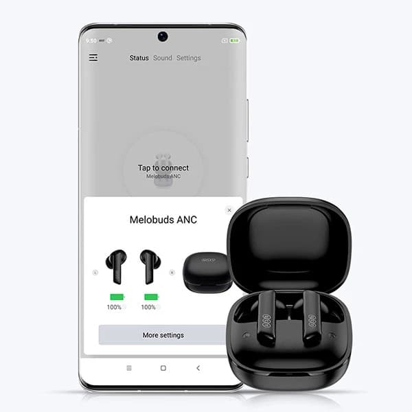 هندزفری بلوتوثی کیو سی وای مدل Melobuds ANC — تصویر ۶