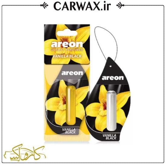 خوشبو کننده خودرو قطره ای (مایع) وانیل بلک آرئون لیکوید Areon Liquid Vanilla Black 5ml