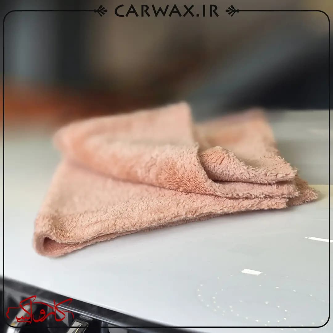 دستمال میکروفایبر 40*40 دیتیلینگ خودرو 550gsm هاتسون Hotson Multi Suffering Towel — تصویر ۳